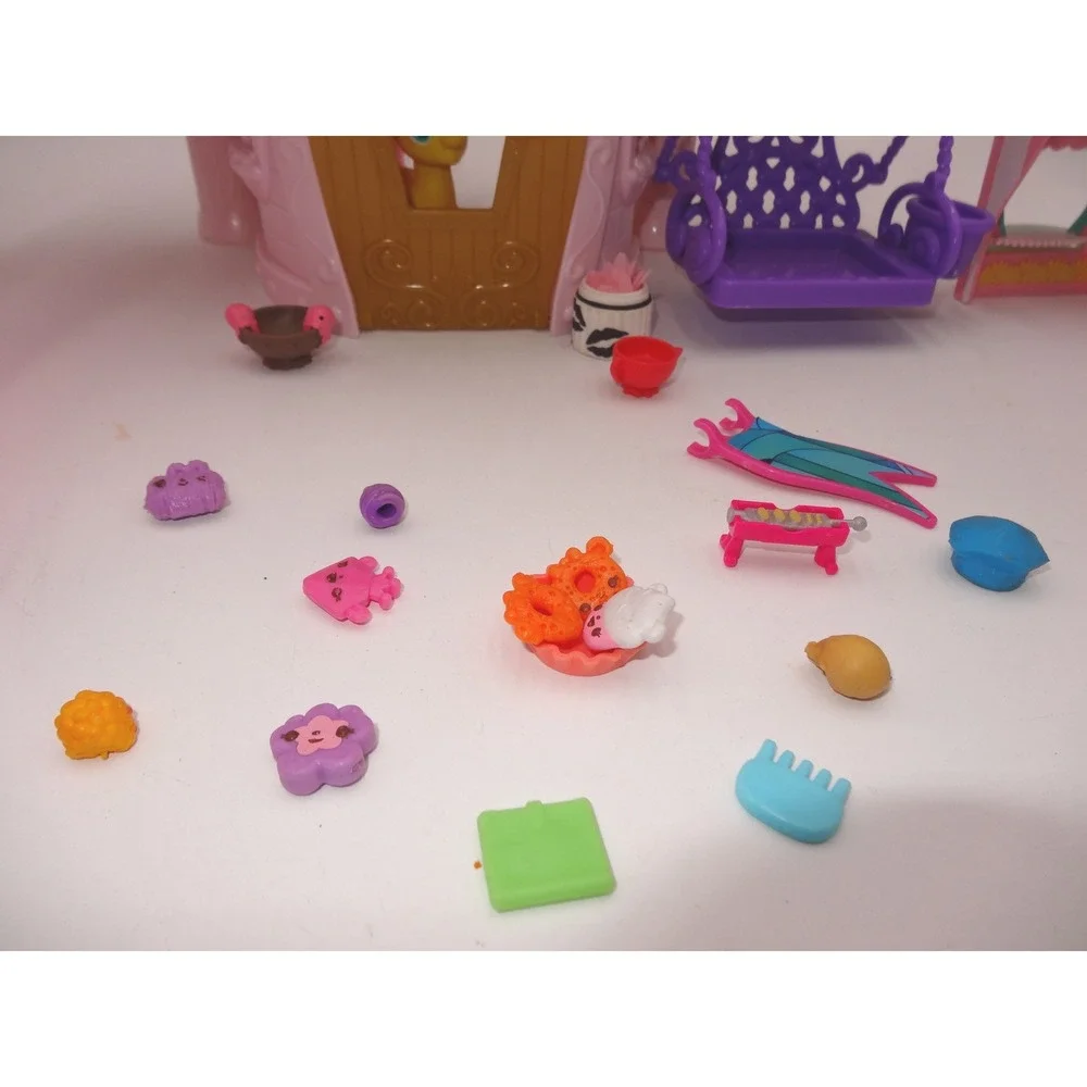 My Little Pony Crystal Empire Castle Playset Pink Purple Gold with Figures
